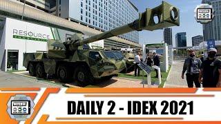 IDEX 2021 Day 2 International Land Defense Exhibition Official Online Show Daily News and Web TV