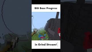 BIG Base Progress in Grind Stream! Minecraft Bedrock 1 20 2