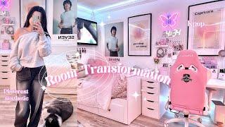 Room Transformation!! Pinterest aesthetic + Kpop Stan