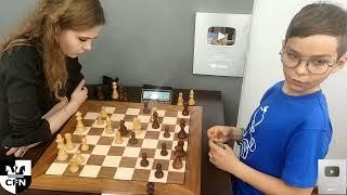 M. Arzhanova (1498) vs G. Zhirkov (1483). Chess Fight Night. CFN. Rapid
