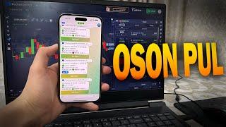 OSON PUL TOPISH ONLINE / Treyding Pocket Option Pul Ishlash 2024