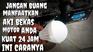 ini manfaat aki bekas motor,jangan dibuang