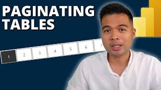 PAGINATE your POWER BI TABLES using this trick // PAGINATION with DAX