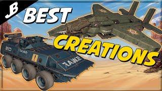 F-14 Tomcat, Bronetransporter BTR, Sledge Wedge and more - Crossout's Best Creations