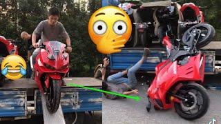 Wrong times with Bike/Funny moments / Khmer Motor Review 2