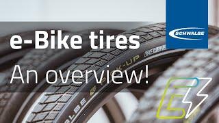 Schwalbe e-Bike Tires - An Overview