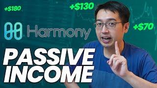 Earn Crypto Passive income from staking with Harmony Validators