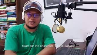 Unboxing dan Tes Hasil Suara Microphone Condenser BM 8000 Taffware | Mic podcast murah berkualitas