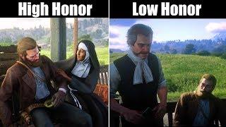 Arthur Telling Sister vs Telling Reverend He is Sick at the Train Station - Red Dead Redemption 2