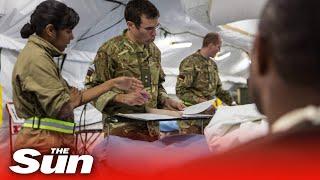 Military plan to build dozens of new NHS Covid-19 field hospitals across UK