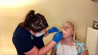 ASMR Real Person Dental Exam-Dentist Visit