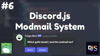 Advanced Modmail System | Discord.js v13 | Slash Commands