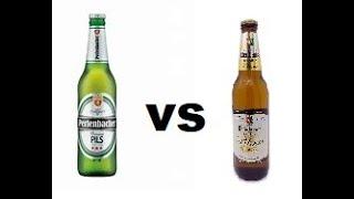 Reinbacher 4.8% vs Perlenbacher 4.8% - aldi v lidl - beer review No. 208