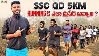 How to start SSC GD 5km running tips in Telugu || Beginners workouts.