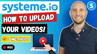 Hosting Videos In Systeme.io - Upload Videos and Embed On ANY Page (Full Tutorial)