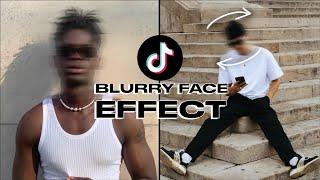 Create the BLURRY FACE Photo Effect for Tik Tok