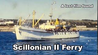 Scillonian II  Ferry leaving St Mary's Port