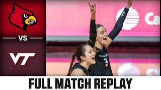 Louisville vs. Virginia Tech Full Match Replay | 2023 ACC Volleyball