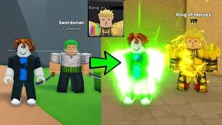 I Hatched The Best Secret Warrior In Anime Warriors Simulator 2 roblox!