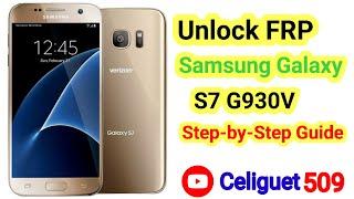 Samsung Galaxy S7 G930V FRP Bypass 2024 | Easy Google Lock Removal with pc