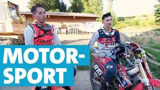 Junges Motocross-Talent: Malik aus Holzgerlingen