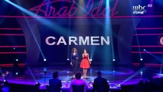 Arab Idol - Ep27 - كارمن و دنيا