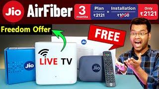 Jio AirFiber Freedom Offer - 1000 off | Jio AirFiber Installation 2024 & Jio AirFiber Freedom Offer