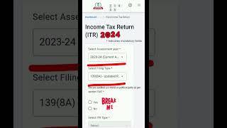 #incometax Filing enabled for F.Y 2022-23 A.Y 2023-24 Online ITR on Income Tax Portal