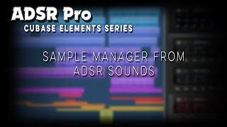 ADSR Sounds Sample Manager in Steinberg Cubase