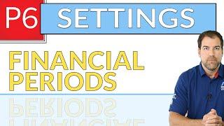 Financial Periods - Primavera P6 SETTINGS Explained