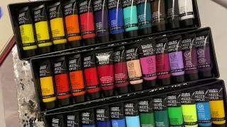 Liquitex Basics Acrylic paints