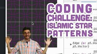 Coding Challenge #54.1: Islamic Star Patterns