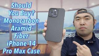 Should You Buy? Monocarbon Aramid Fiber iPhone 14 Pro Max Case