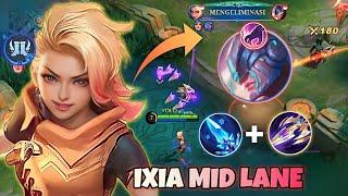 Auto Jadi Meta! Ixia Mid Lane Build Counter Alpha Hyper,Auto Turu | Ixia Best Build 2023 | Ixia Mlbb