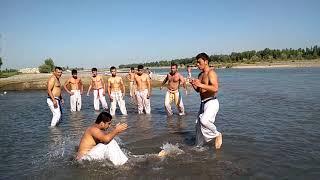 Sparing in Gurkirov Forest camp