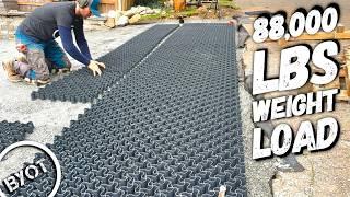 How To Install A Permeable Gravel Driveway Grid System