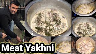 Meat Yakhni | Maaz Yakhin | Kashmiri Wazwan Homemade