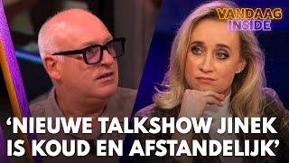 René vindt nieuwe talkshow Eva Jinek helemaal niks: 'Koud, kil en afstandelijk' | VANDAAG INSIDE