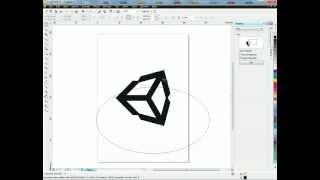 Logo de Unity3D en 2 minutos! Hecho en CorelDrawX5.