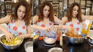 Actress Ramya Krishna Making Mango Pickle | MS Talkies
