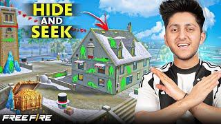 PLAYING HIDE AND SEEK IN CLOCK TOWER  FINDING NOOBS 1 VS 20 WHO WILL WIN ? - FREE FIRE