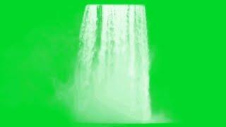 Large Waterfall on Green Screen | Download Link