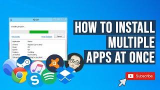 How to Install Multiple Apps With One Click