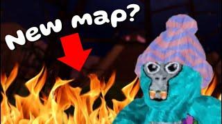 Gorilla Tag’s FIRE Update￼!!! (NEW MAP!)