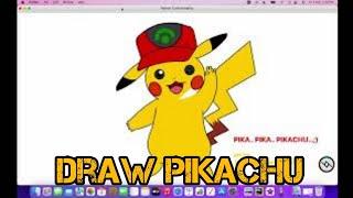 Draw Pikachu  Using Python Turtle Graphics | Pokemon | Anime | Pycharm