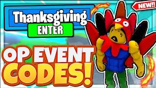 GYM TYCOON CODES *THANKSGIVING EVENT UPDATE* ALL NEW SECRET OP ROBLOX GYM TYCOON CODES!