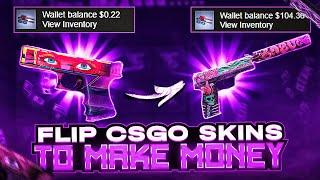 How To BEGIN FLIPPING CSGO SKINS And MAKE MONEY ONLINE In STEAM