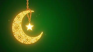 Ramadan moon animation green screen | Green screen ramadan kareem