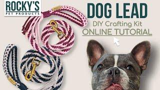 DIY Dog Lead | Make Your Own Braided Dog Lead with Kumihimo Disk Tutorial