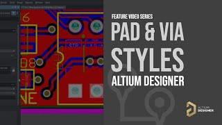 Pad and Via Styles in Altium Designer